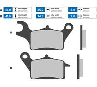 Pastiglie freno anteriori destra Polini Original Yamaha Tricity