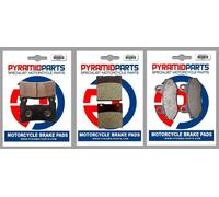 Pastiglie freno anteriori e posteriori (3 coppie) per Honda CBR600 RR 03-04