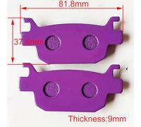Pastiglie freno anteriori e posteriori a disco/adatte for HONDA NSS125 SH125 SH150 NSS250A NSS250AM FORZA350 SH350i X-ADV350 / adatte for BENELLI Imperial 400(Rear 1 pair)
