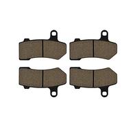 Pastiglie freno anteriori e posteriori for moto adatte a V-Rod VRSCR Street Rod VRSCD Night VRSCAW VRSCDX VRSCX VRSCF VRSC FLHR Road King(2 Pairs)