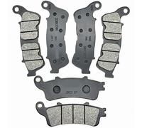 Pastiglie freno anteriori e posteriori for moto/adatte for HONDA XL1000V Varadero 2007-2009 XL1000VA Varadero ABS 2004-2009 XL 1000V 1000VA(Front Rear Pads)