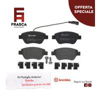 Pastiglie Freno Anteriori Fiat Bravo 198 1.4 LPG 90 CV 1.9 Multijet 150 CV