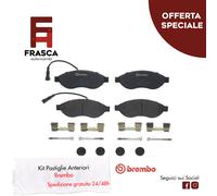 Pastiglie Freno Anteriori Fiat Ducato 2.3 Multijet 150 CV 3.0 Multijet 160 CV