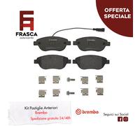Pastiglie Freno Anteriori Fiat Stilo 1.9 Multijet 100 CV 1.9 JTD 80 CV 1.8 133CV