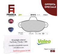 PASTIGLIE FRENO ANTERIORI Lancia Y 840A 1.1 1995/11-2003/09 40 KW 54 CV