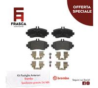 Pastiglie Freno Anteriori Mercedes Classe A W168 140 82 CV 190 125 CV 210 140 CV
