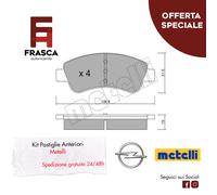 Pastiglie Freno Anteriori Metelli Opel Crossland X 1.2 1.6 1.5 Turbo D