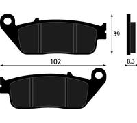Pastiglie Freno Anteriori ORG per VOGE DSX Valico 625 2025