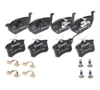 Pastiglie Freno Anteriori + Posteriori Brembo per Audi, Seat, Skoda e VW