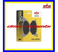 Pastiglie freno anteriori racing SBS DUAL CARBON YAMAHA YZF-R3 300 2022 2023 321