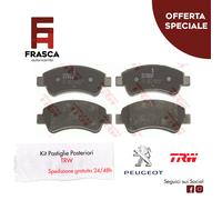 Pastiglie Freno Anteriori TRW Peugeot 301 1.2 VTi 1.6 VTi 1.5 1.2 PureTech