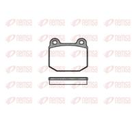 REMSA 0014.20 Kit pastiglie freni