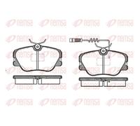 REMSA 0189.02 Kit pastiglie freni