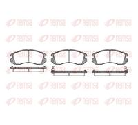Pastiglie freno Assale anteriore 0191.12 REMSA per SUBARU LEGACY I Familiare