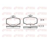REMSA 0246.02 Kit pastiglie freni