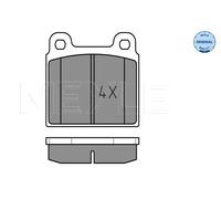 MEYLE 025 200 1118 Pastiglie freno Anteriore per