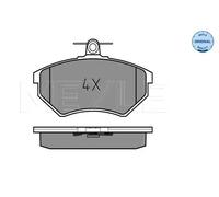 Pastiglie freno Assale anteriore 025 201 6819 MEYLE per AUDI VW SEAT