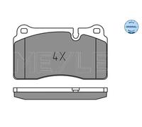 Pastiglie freno Assale anteriore 025 202 1717 MEYLE per LAND ROVER