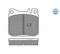 Pastiglie freno Assale anteriore 025 203 4117 MEYLE per MERCEDES-BENZ CLASSE S