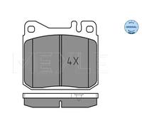 Pastiglie freno Assale anteriore 025 203 9215 MEYLE per MERCEDES-BENZ CLASSE S