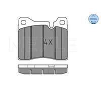 MEYLE 025 204 3715 Pastiglie freno Anteriore per