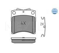 MEYLE 025 206 5217 Pastiglie freno Anteriore per