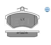 Pastiglie freno Assale anteriore 025 206 6919 MEYLE per AUDI VW SEAT