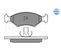 Pastiglie freno Assale anteriore 025 207 5318 MEYLE per FORD KIA MAZDA
