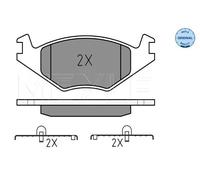 MEYLE 025 208 8715 Pastiglie freno Anteriore per