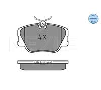 MEYLE 025 209 4119 Pastiglie freno Anteriore per
