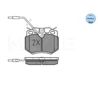 Pastiglie freno Assale anteriore 025 210 8017/W MEYLE per CITROËN PEUGEOT