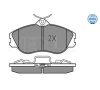 Pastiglie freno Assale anteriore 025 211 3819/W MEYLE per AUDI 100 C3 Tre volumi