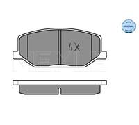 Pastiglie freno Assale anteriore 025 211 4215 MEYLE per SUZUKI