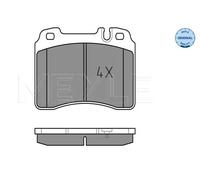 MEYLE 025 211 5317 Pastiglie freno Anteriore per