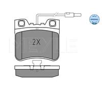 MEYLE 025 212 6717/W Pastiglie freno Anteriore per