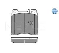 MEYLE 025 213 0318 Pastiglie freno Anteriore per