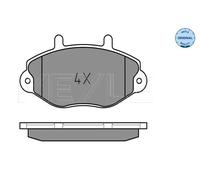 Pastiglie freno Assale anteriore 025 214 6918 MEYLE per FORD TRANSIT Autobus