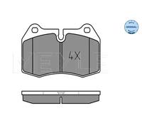 MEYLE 025 214 7118 Pastiglie freno Anteriore per