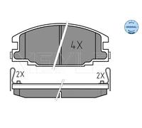 Pastiglie freno Assale anteriore 025 215 4316/W MEYLE per OPEL CAMPO FRONTERA A