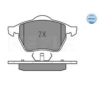 Pastiglie freno Assale anteriore 025 216 2419 MEYLE per AUDI VW