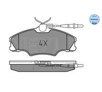 Pastiglie freno Assale anteriore 025 217 2419/W MEYLE per PEUGEOT 406 Break 406