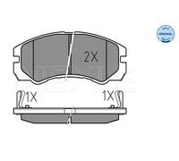 MEYLE 025 218 4516/W Pastiglie freno Anteriore per