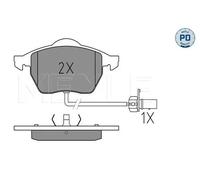Meyle Pastiglie freno anteriore 025 218 4919/PD Kit per Ford Seat VW