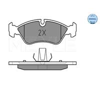 Pastiglie freno Assale anteriore 025 218 6217 MEYLE per OPEL DAEWOO