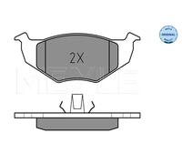 Pastiglie freno Assale anteriore 025 218 6617 MEYLE per VW SEAT SKODA