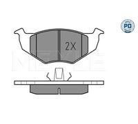 MEYLE 025 218 6619/PD Kit pastiglie freni