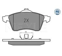 MEYLE 025 218 8319/PD Pastiglie freno Anteriore per