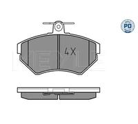 MEYLE 025 219 4516/PD Pastiglie freno Anteriore per