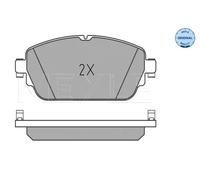 Pastiglie freno Assale anteriore 025 220 3119 MEYLE per MERCEDES-BENZ CLASSE C