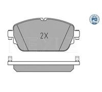 Pastiglie freno Assale anteriore 025 220 3119/PD MEYLE per MERCEDES-BENZ